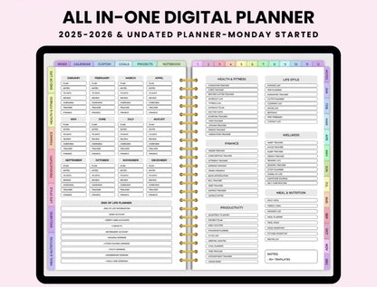 Digital Planner 2025/26 🧑‍💻📈
